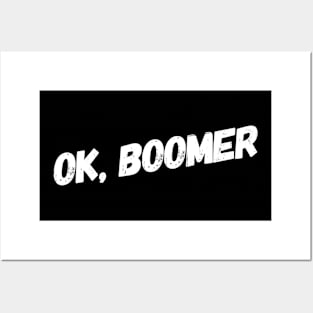 Ok Boomer Posters and Art